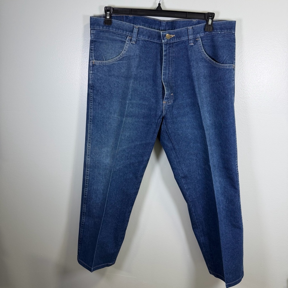 Wrangler Premium Quality Regular Fit Jeans Blue Denim 38x29 85900DW